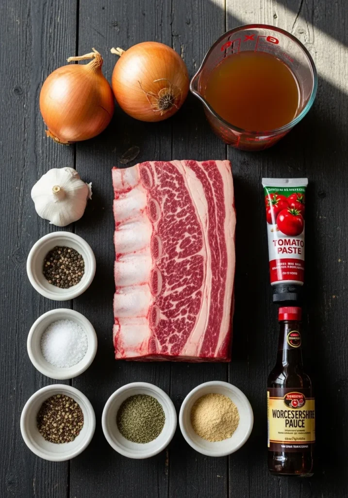 Ingredients country style beef ribs