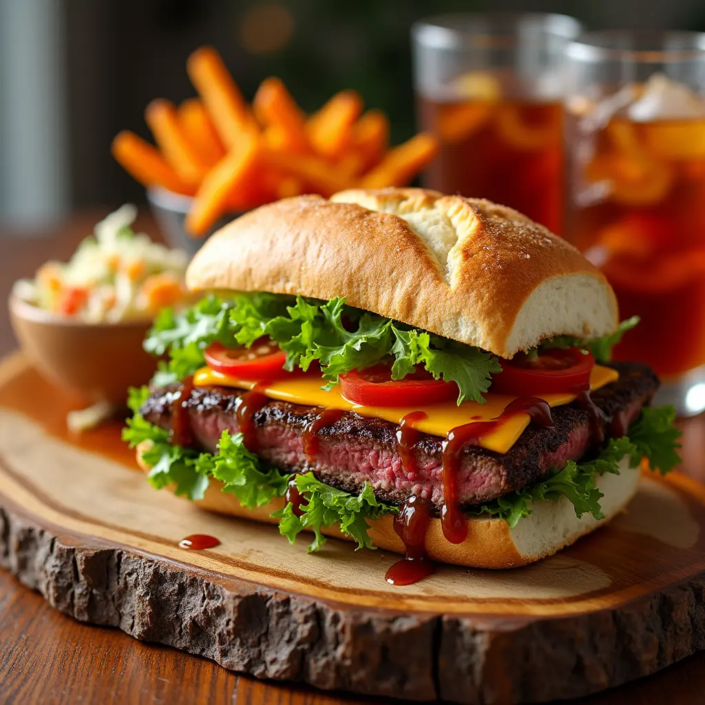 tri tip sandwich