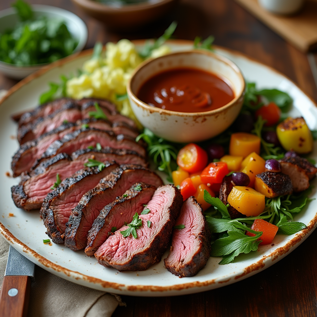 Leftover Tri-Tip Meal