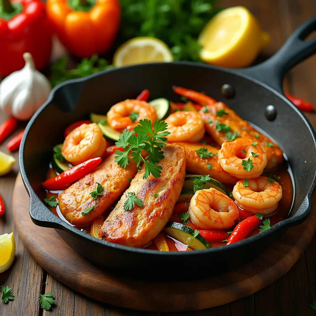 recipe for shrimp and chicken