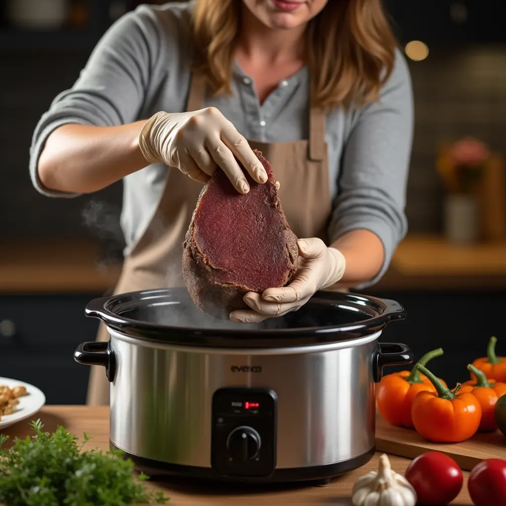 tri tip roast slow cooker