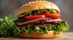 tri tip sandwich
