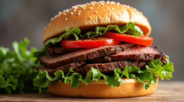 tri tip sandwich