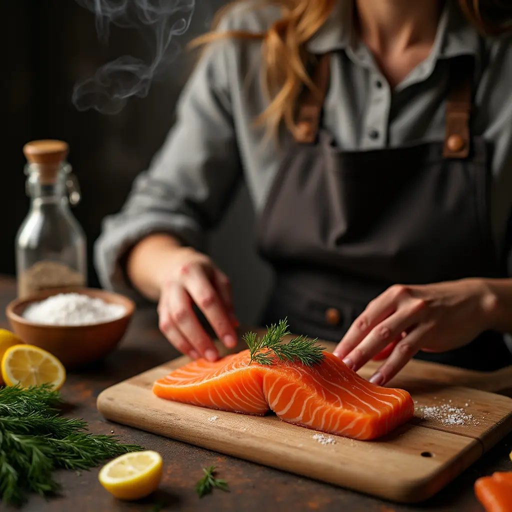 smoked salmon internal temp