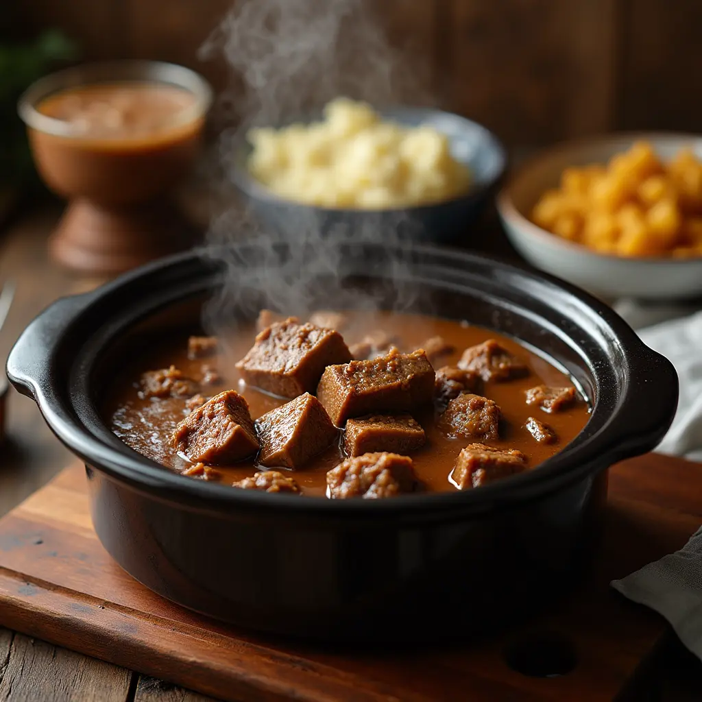 cube steak crock pot recipe