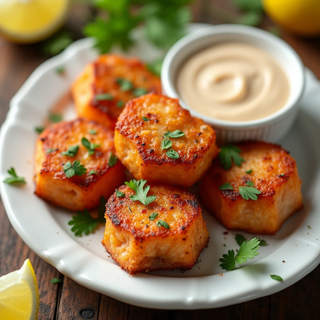 baked salmon bites