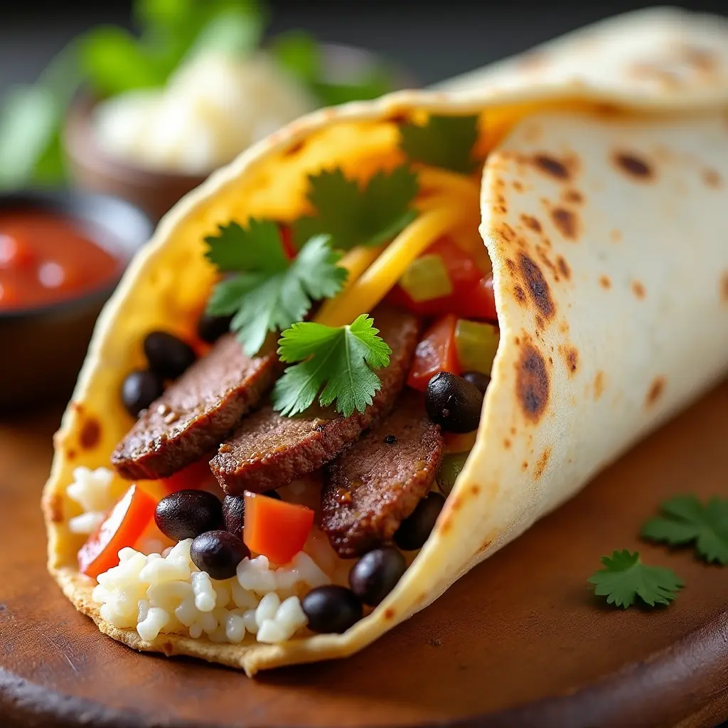steak burrito recipe