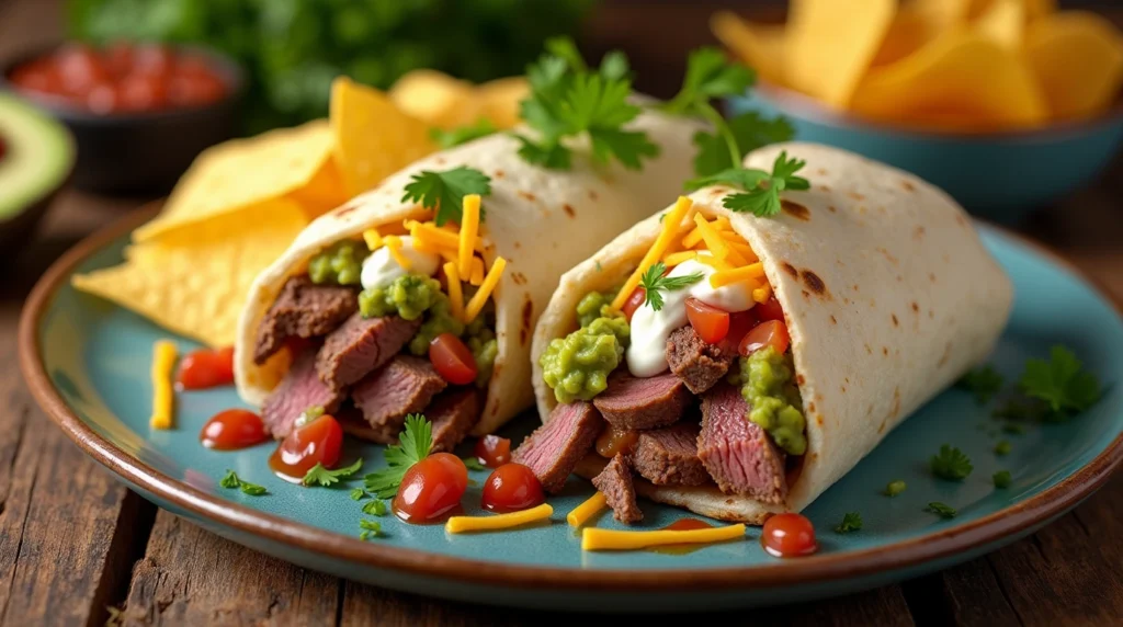 steak beef burrito recipe