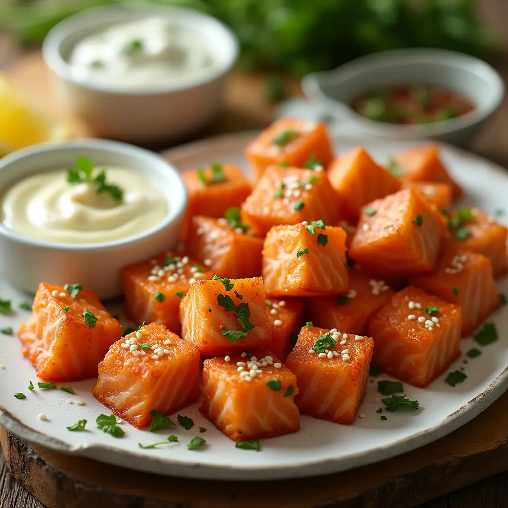 salmon bites recipe