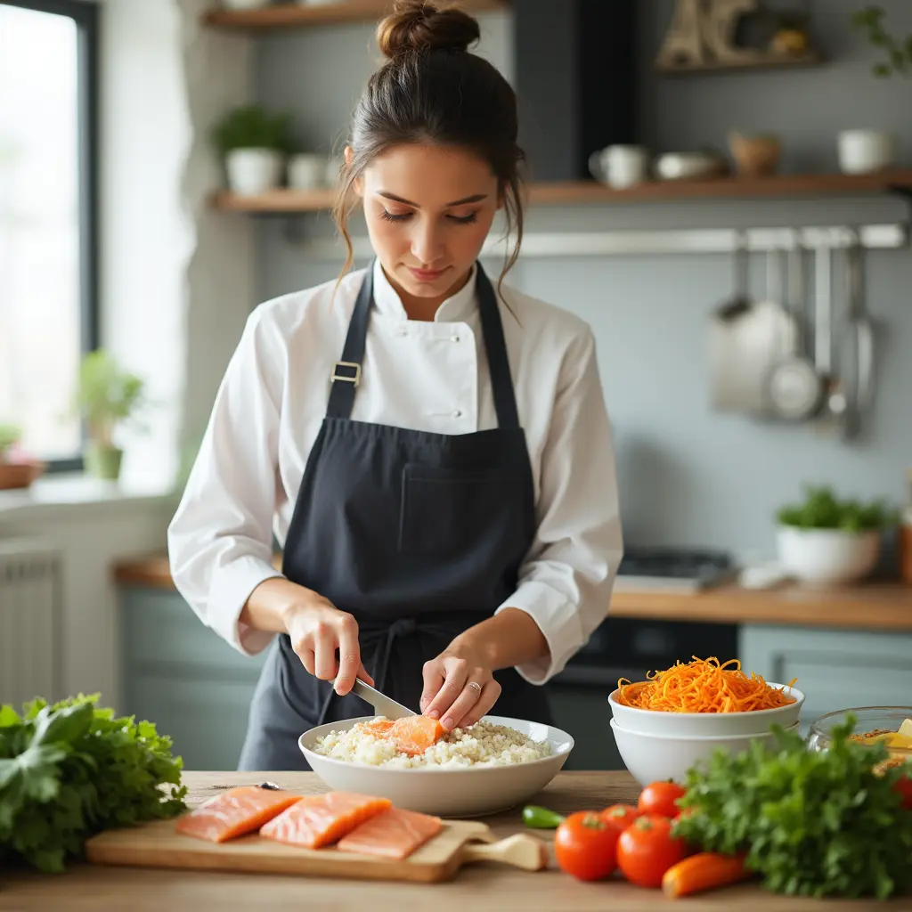 salmon and rice recipe