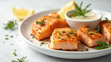 baked salmon bites