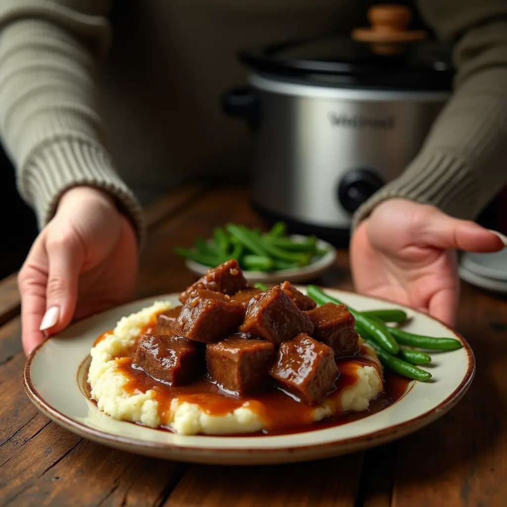 cube steak crock pot recipe