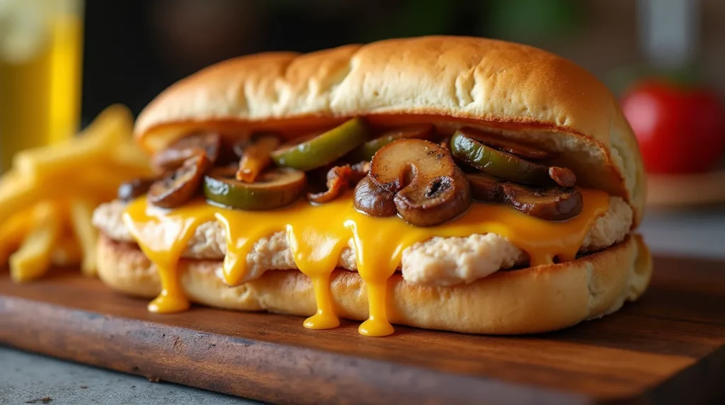 philly cheese chicken