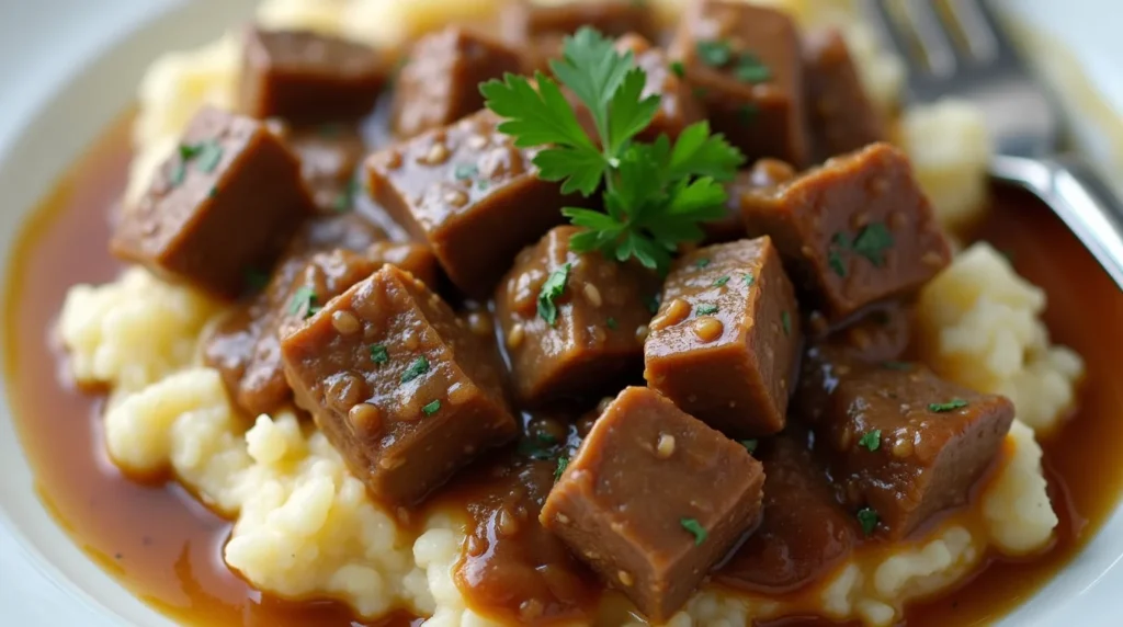 slow cooker cubed steak