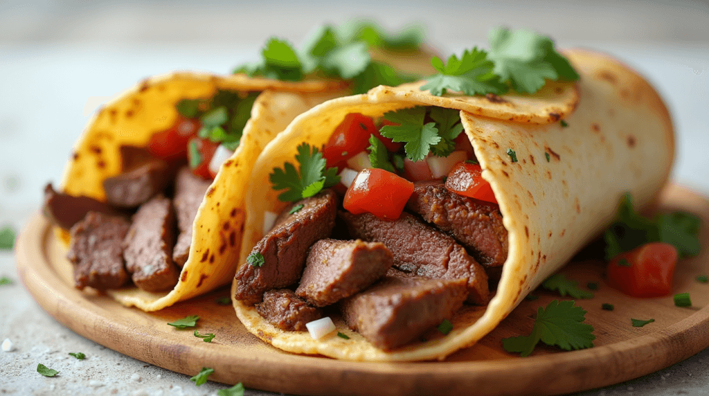 steak burrito marinade