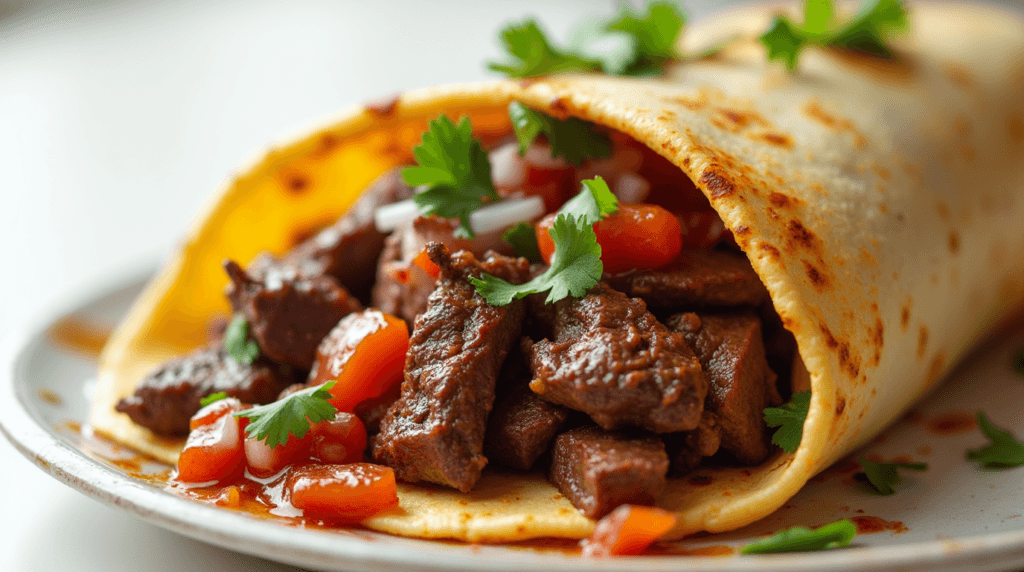 steak burrito marinade