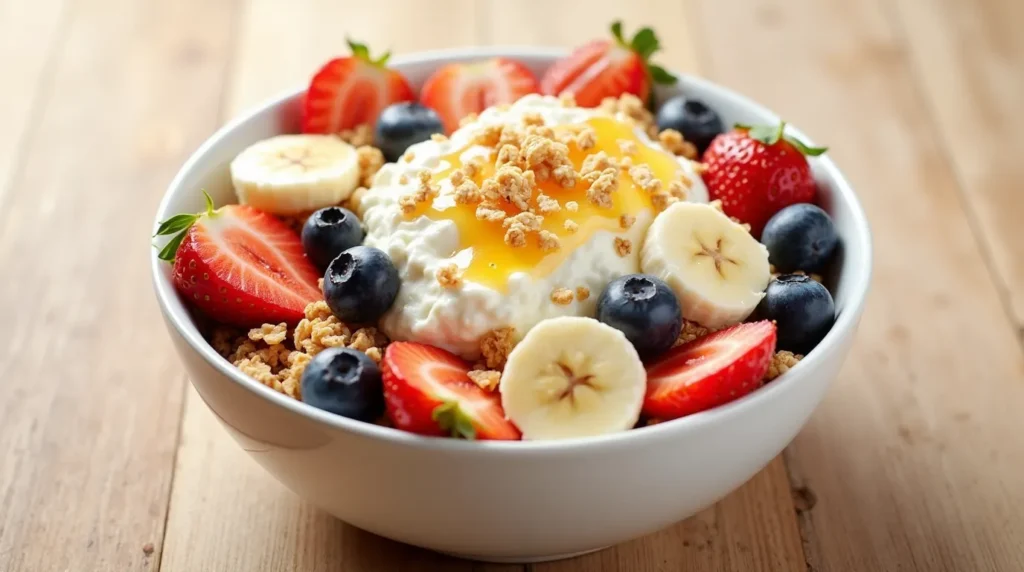 what to eat cottage cheese with