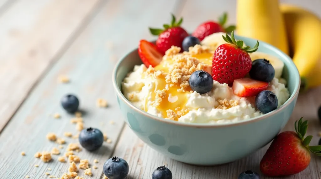 what to eat cottage cheese with