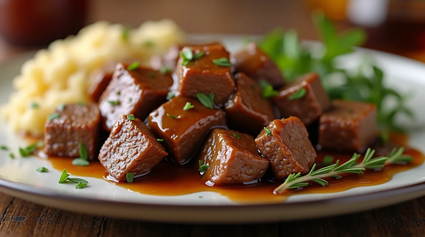 crock pot cubed steak recipe