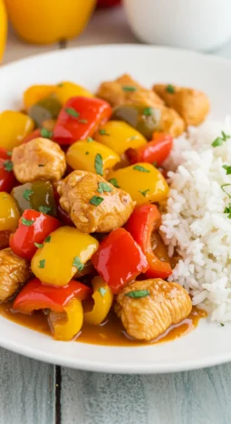 Chicken and Peppers Recipe