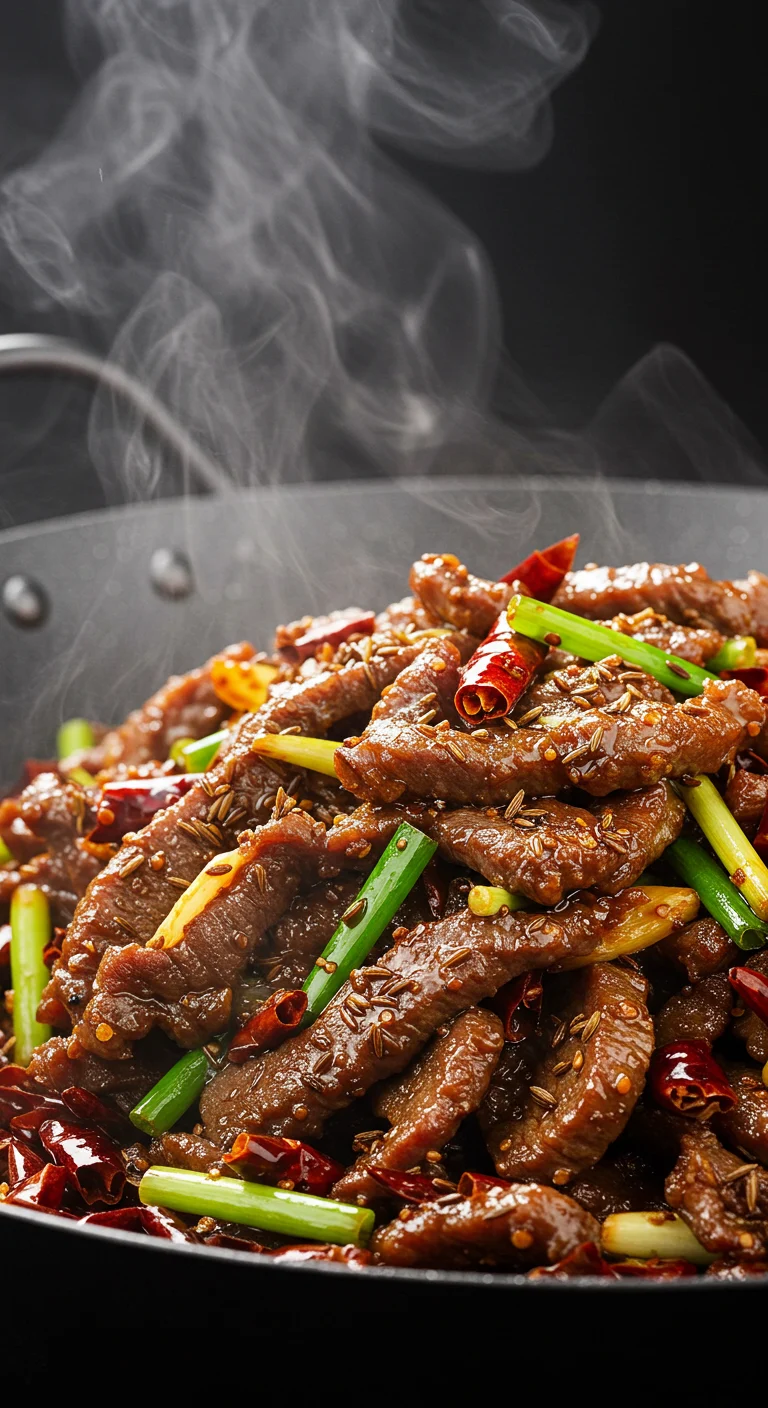 spicy cumin lamb recipe