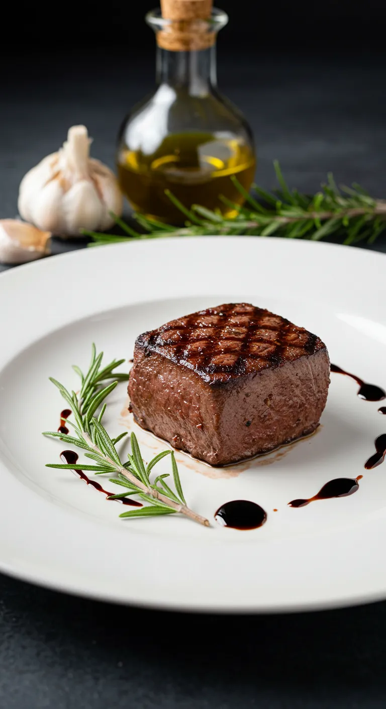 Marinated Pan-Seared Venison