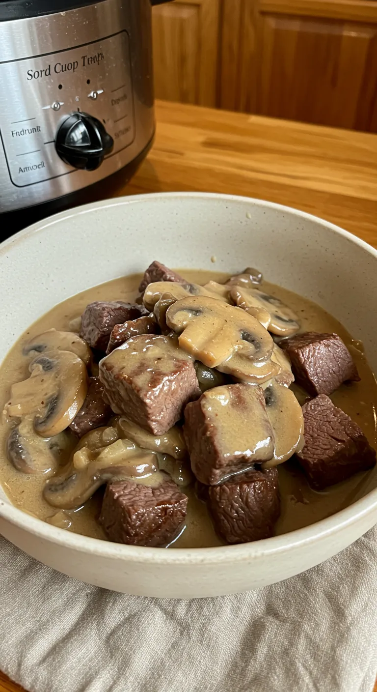 Slow Cooker Venison & Gravy