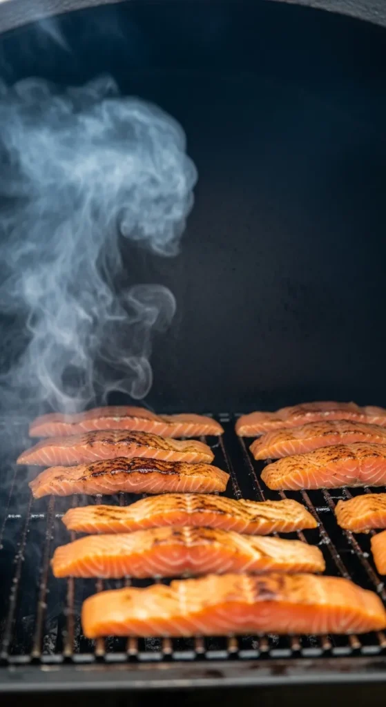 Smoking the Salmon