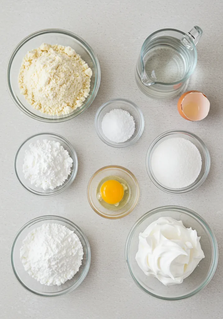 Ingredient italian macaron recipe
