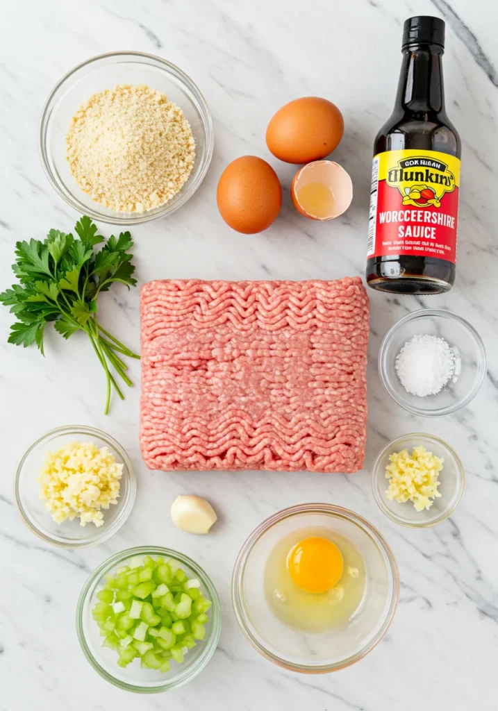 Ingredients chicken meatloaf recipe