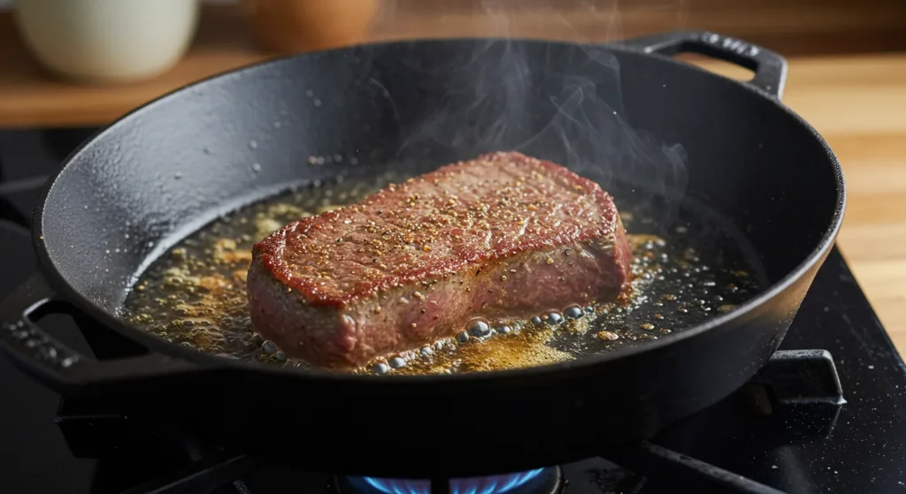 Instructions cream of mushroom cube steak recipe