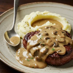 cream of mushroom cube steak recipe